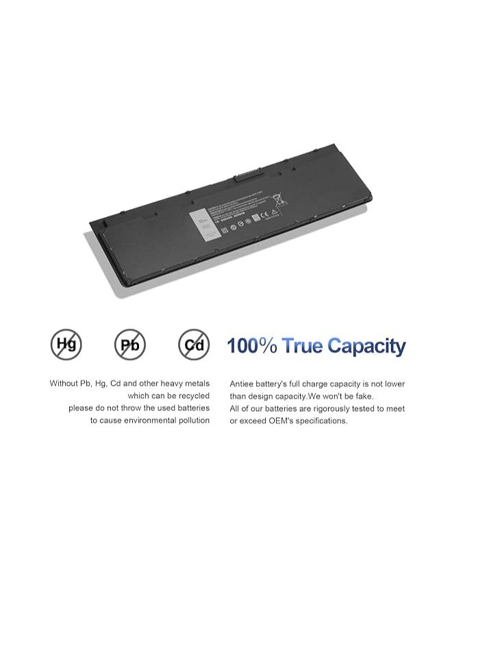 Generic 7.4V 52WH VFV59 Laptop Battery Replacement for Dell Latitude E7240 Latitude E7250 Series GVD76 WD52H F3G33 HJ8KP W57CV 451-BBFX 451-BBFW Notebook  - Image 4