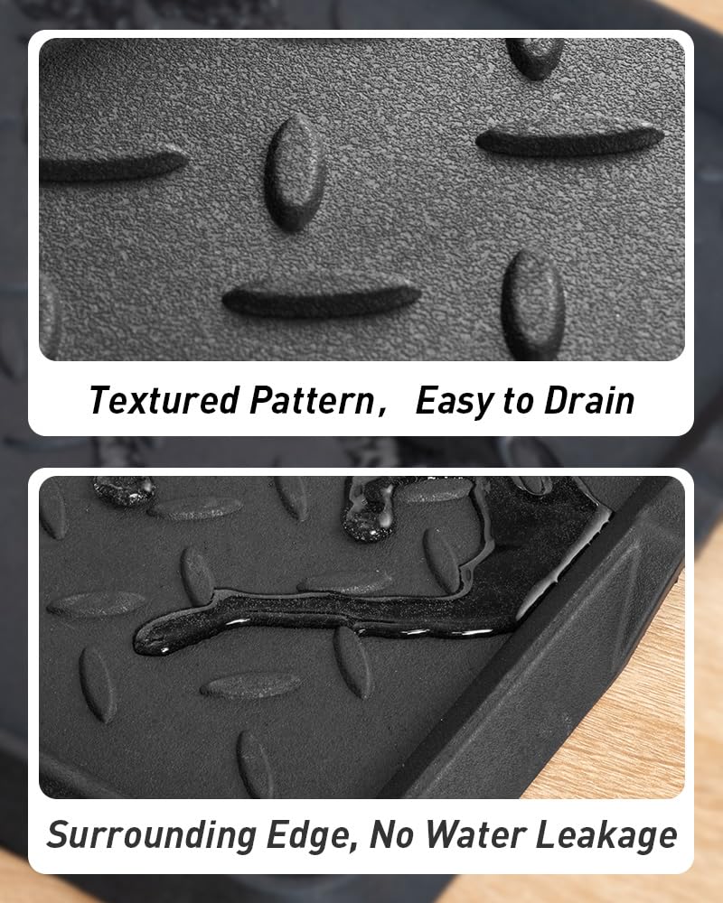 SUPENUIN Extra Large Boot Tray 48 Inch Boot Storage Heavy Duty Rubber Mats for Floor Waterproof Shoe Mat Tray for Entryway Multi Use Shoe Rug 16x47.5 Inches - Image 3