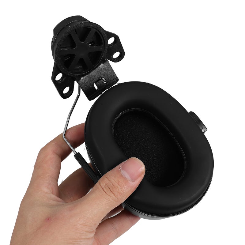 2pcs Noise Cancelling Ear Muffs For Construction Helmet Ideal For Industrial Hearing Reduces Noise For Safe Work Comfortable Fit For Men And Women - Image 2