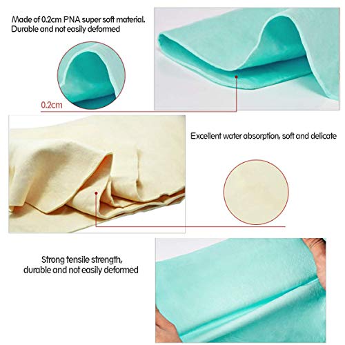 Auto Hub Ultra Absorbent Cleaning Chamois Cloths - (Assorted, Big Size ) - Pack of 3. - Image 4