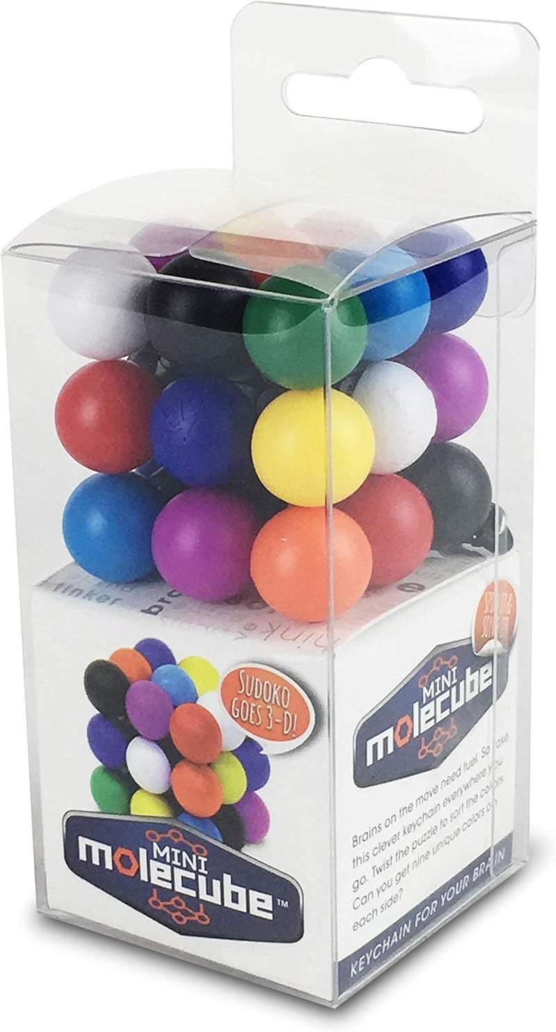 Project Genius Mini MOLECUBE-Keychain by Mefferts - Speed Cube Puzzle - Image 3
