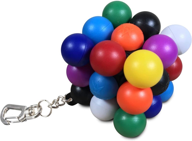 Project Genius Mini MOLECUBE-Keychain by Mefferts - Speed Cube Puzzle - Image 1