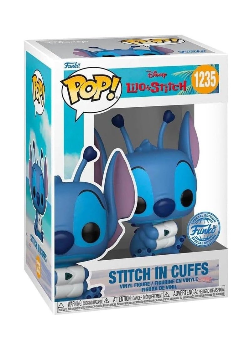 FUNKO POP - FUNKO POP - POP! DISNEY: LILO & STITCH - STITCH IN CUFFS (EXC) - Image 1