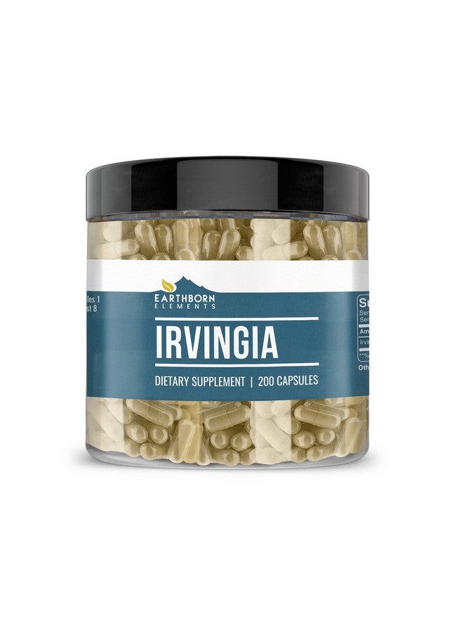 Earthborn Elements Irvingia 200 Capsules, Pure & Undiluted, No Additives - Image 1