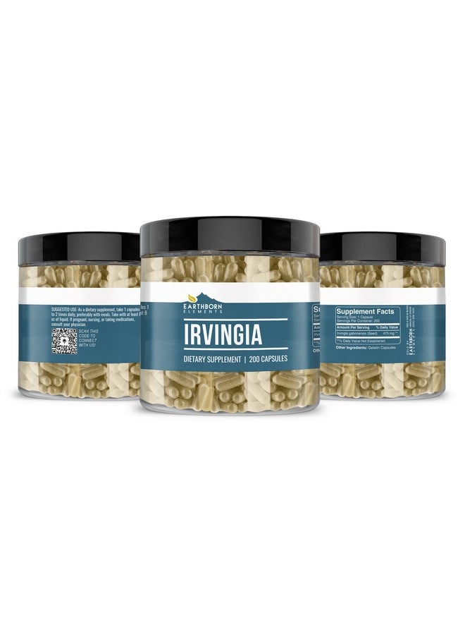 Earthborn Elements Irvingia 200 Capsules, Pure & Undiluted, No Additives - Image 4