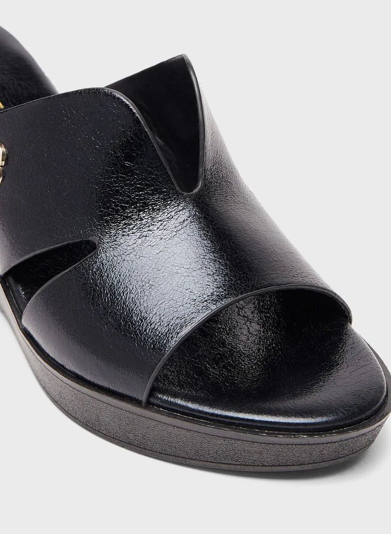 Celeste Multi Strap Wedge Sandals