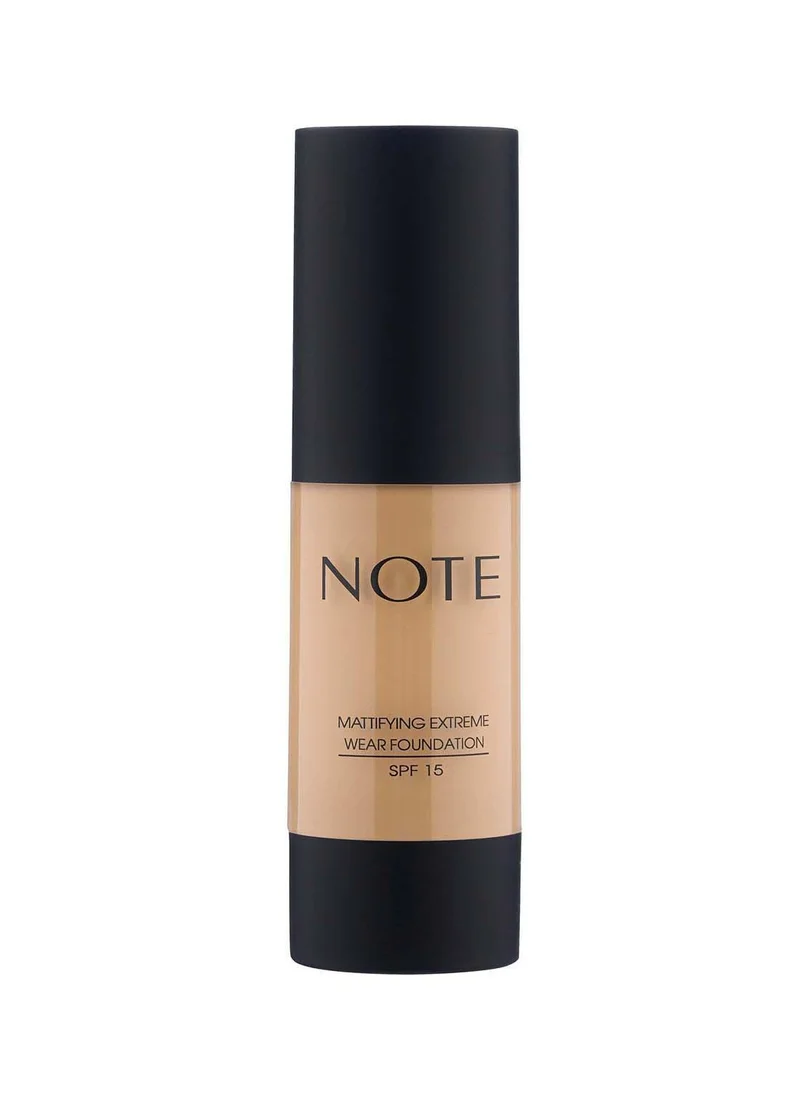 نوت Note Mattifying Extreme Wear Foundation 03 Pump - Medium Beige