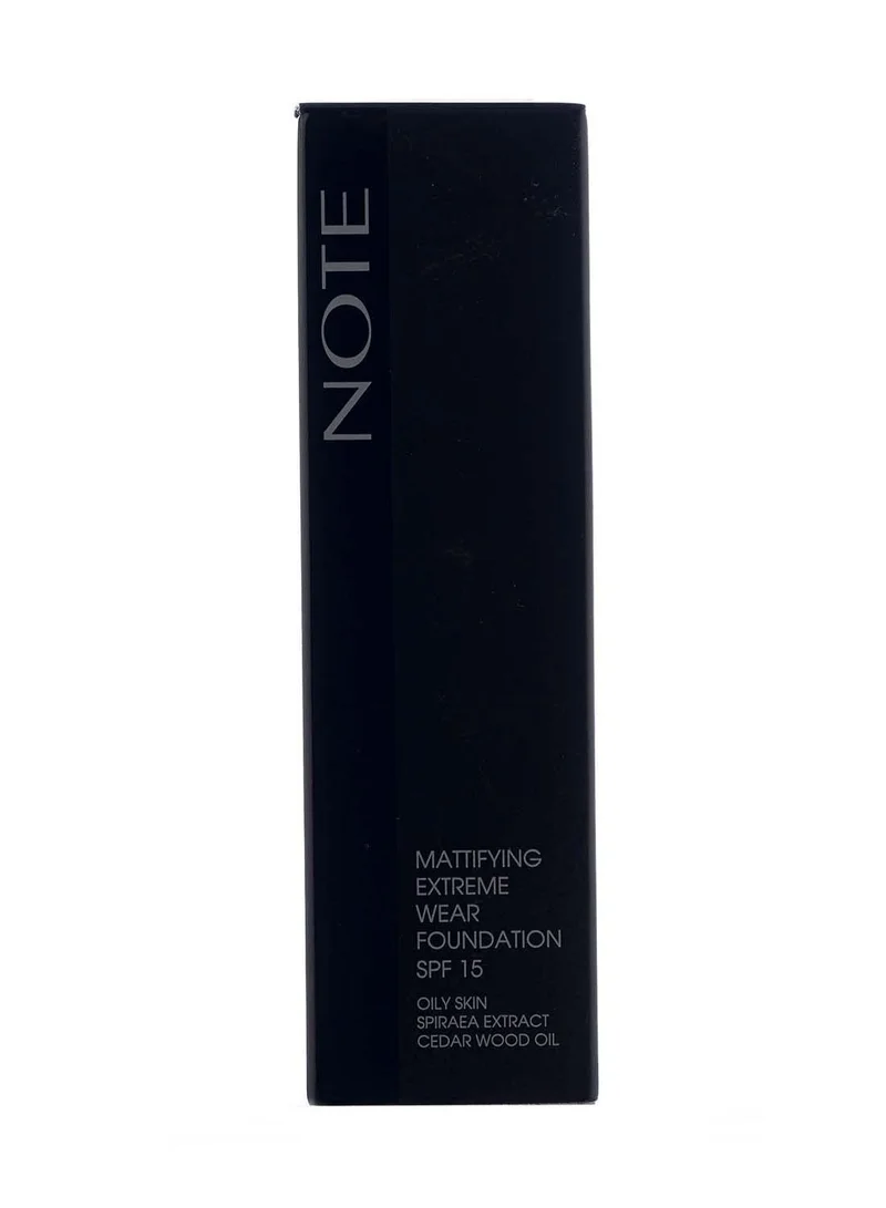 Note Note Mattifying Extreme Wear Foundation 03 Pump - Medium Beige