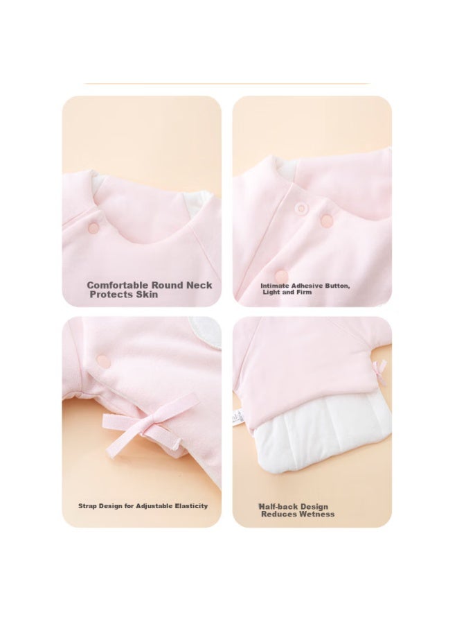 Babyprints Babyprints Baby Half-back Shirt Newborn Autumn And Winter Warm Clothes Boys And Girls Baby Thickened Cotton-padded Jacket Yellow 59 - Image 5