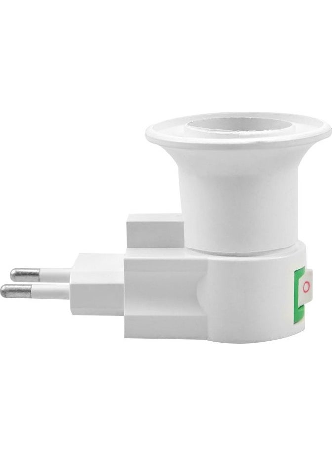Aliden - Lampholder with Switch and Plug Standard E27 Lampholder - Image 1