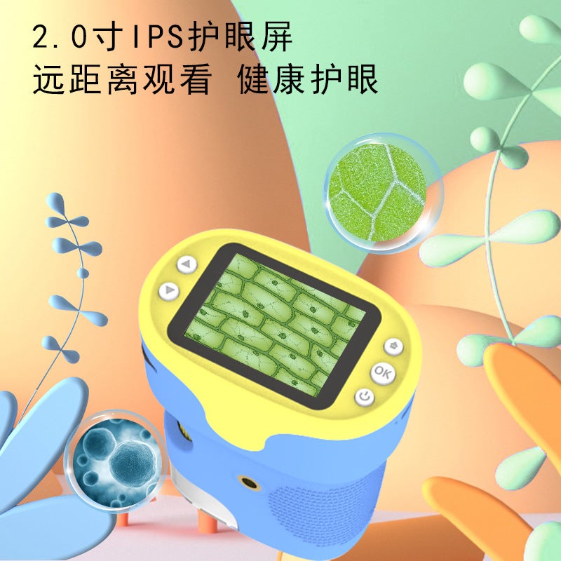 Factory Specializes In Children'S Microscope Portable Handheld Microscope For Junior High School And Primary School Students To See Bacteria - Image 4