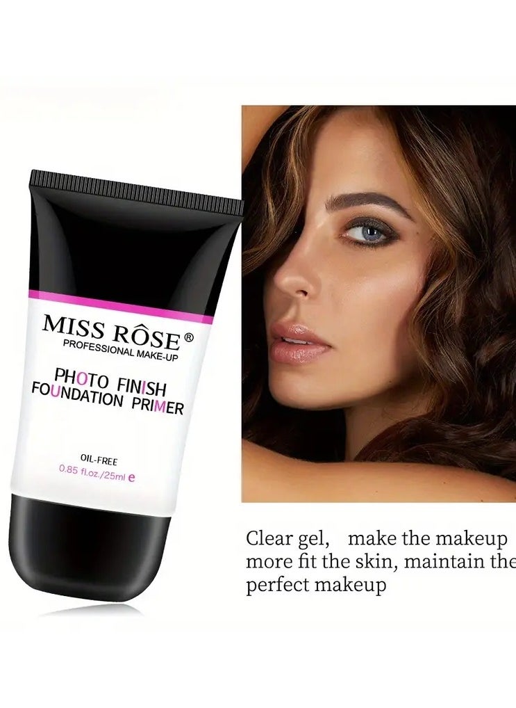 Professional Photo Finish Foundation Primer – Oil-Free, Pore-Blurring Makeup Base for Smooth, Long-Lasting Wear
