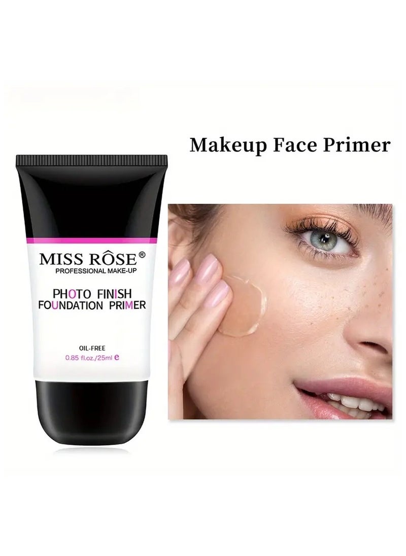 Professional Photo Finish Foundation Primer – Oil-Free, Pore-Blurring Makeup Base for Smooth, Long-Lasting Wear
