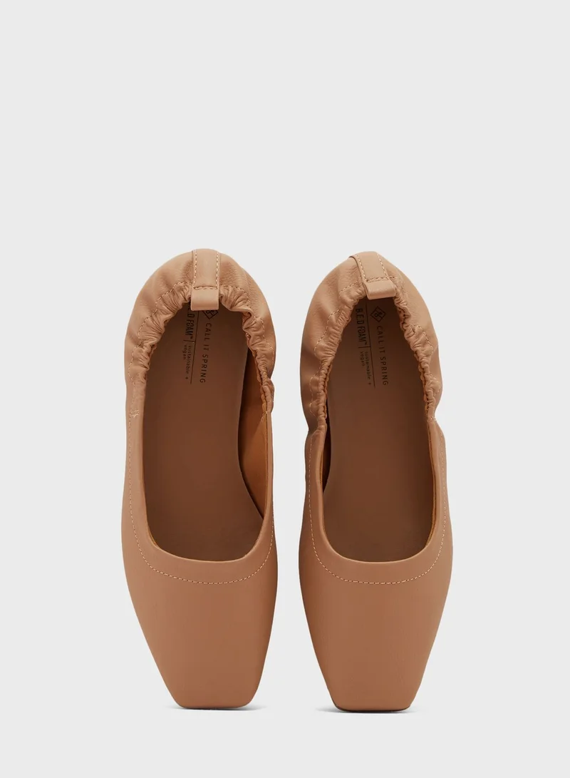 CALL IT SPRING Chenelle Vegan Leather Ballerinas
