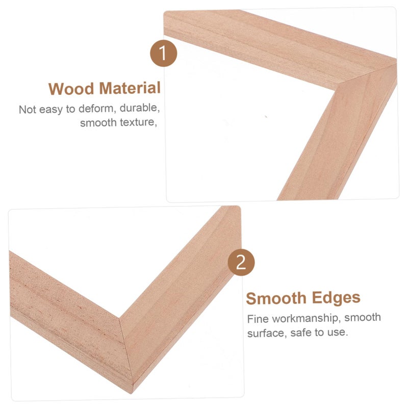 Nordic Style Wood Wall Plate Cover Teak 21 5X12 6X0 5CM Smooth Finish Easy Installation - Image 4