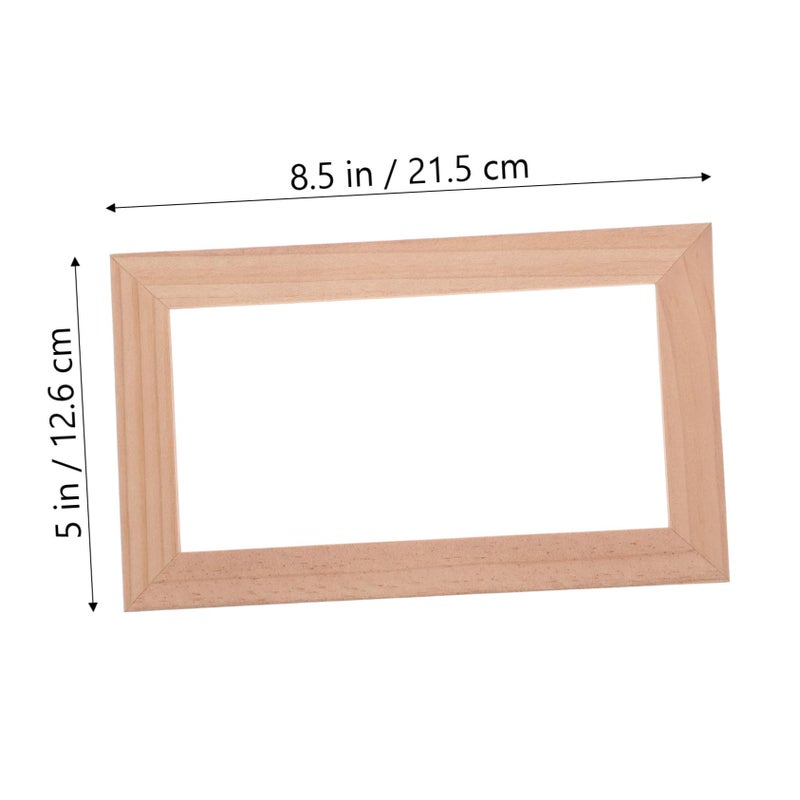 Nordic Style Wood Wall Plate Cover Teak 21 5X12 6X0 5CM Smooth Finish Easy Installation - Image 3