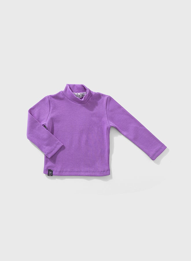 اون كيدز بلوفر تريكو بناتي أطفال صغار برقبة عالية