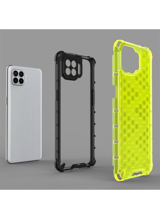 S-TOP Case For OPPO Reno4 Lite Shockproof Honeycomb PC + TPU Case - Image 3