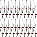 Fahacop 40 Pack 30 Inch Inflatable Samurai Swords Blow Up Ninja Sword Inflatable Katana Toys for Kids Halloween Ninja Cosplay Party Favors - Image 2