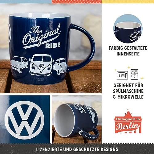 Nostalgic Art Nostalgic-Art Retro coffee mug, 11.2 oz, VW – The Original Ride – VW Bus Gift idea, Official License Product (OLP), ceramic cup, vintage design - Image 2
