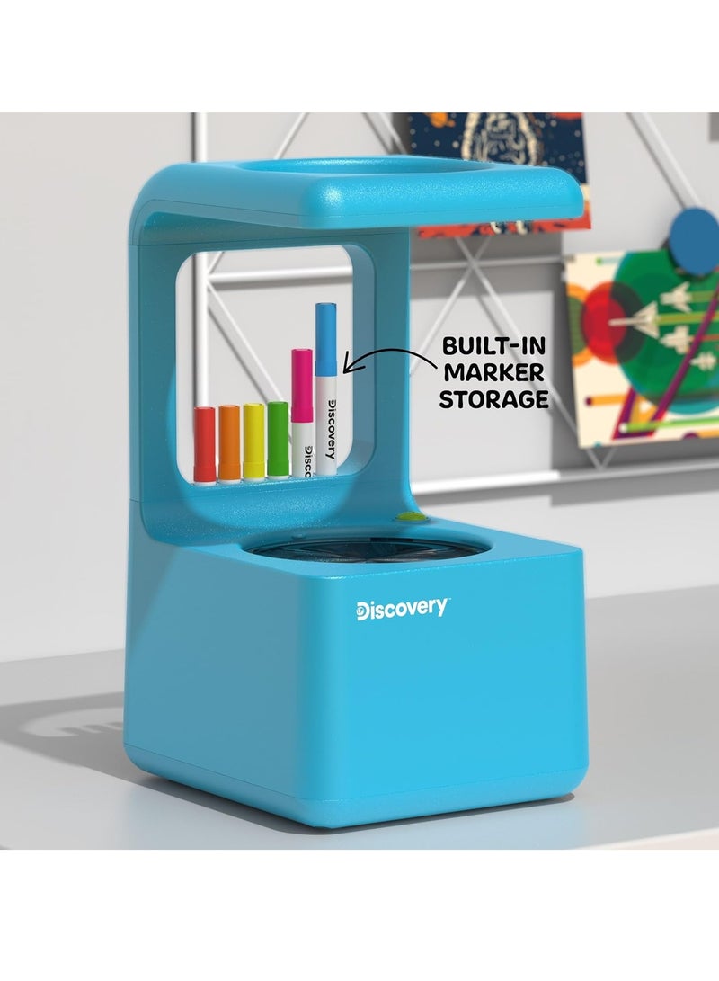 Discovery Kids Wall And Ceiling Doodle Sketch Projector Light Art Station With Six Colour Markers - Image 4