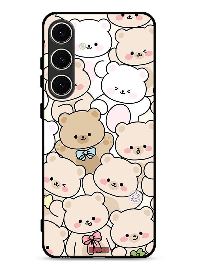 Tolwak Samsung Galaxy M56 5G Protective Case Cover Bears Pattern - Image 1