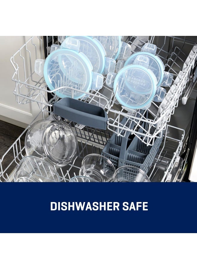 Anchor Hocking, Food Storage Container With TrueLock Locking Lid-(13967) 887ml, Rectangle - Image 5