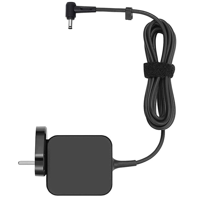 WeFly 45W 19V, 2.37A 4.0mm x 1.35mm Laptop Charger for Asus Ad45-00B 45W Laptop Charger/Adapter for Select Models of Asus-20 V,2.5 A,4 Mm X 1.2Mm Diam-Black - Image 1