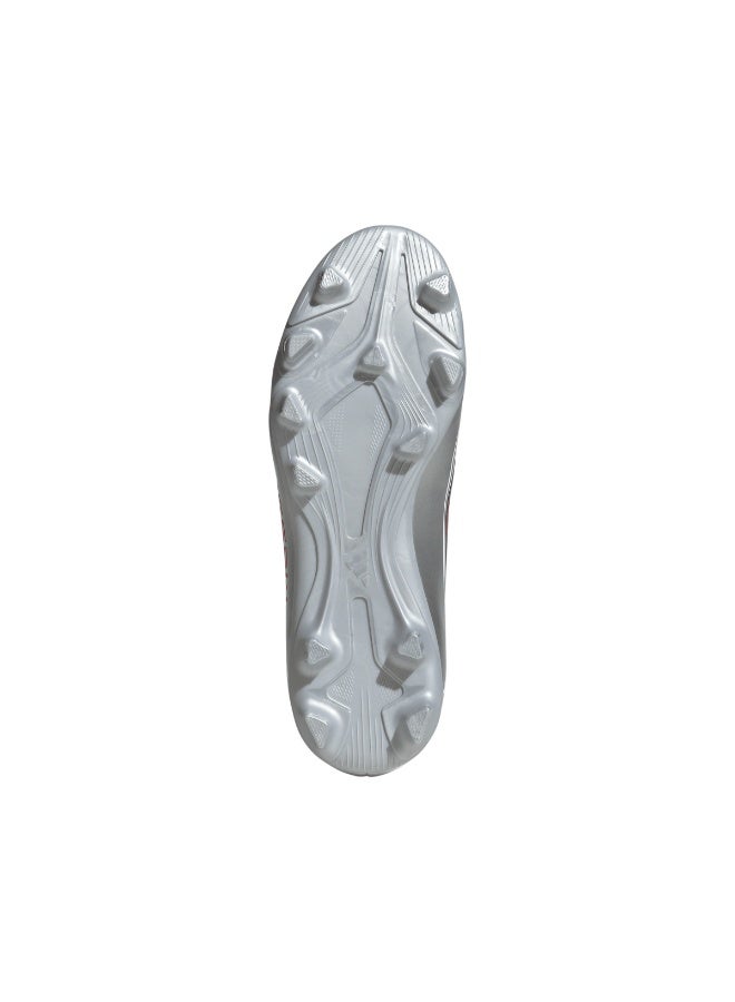 Adidas F50 Messi Club Firm/Multi-Ground Boots Kids - White/Lucid Red - Image 3