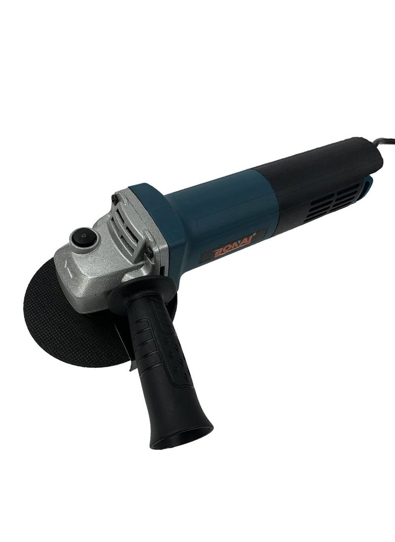 BONAI - 850W 115mm 11000 RPM Small Cord Angle Grinder variety of cutting or grinding Metal cutting polishing and rust removal,Working on wood plastic stone ceramic tile concrete - Image 1