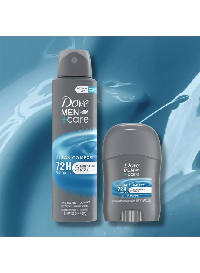 Dove Men + Care Clean Comfort Spray Deodorant & Antiperspirant 150ml / 3.8 Ounce,(4 Pack) - Image 3
