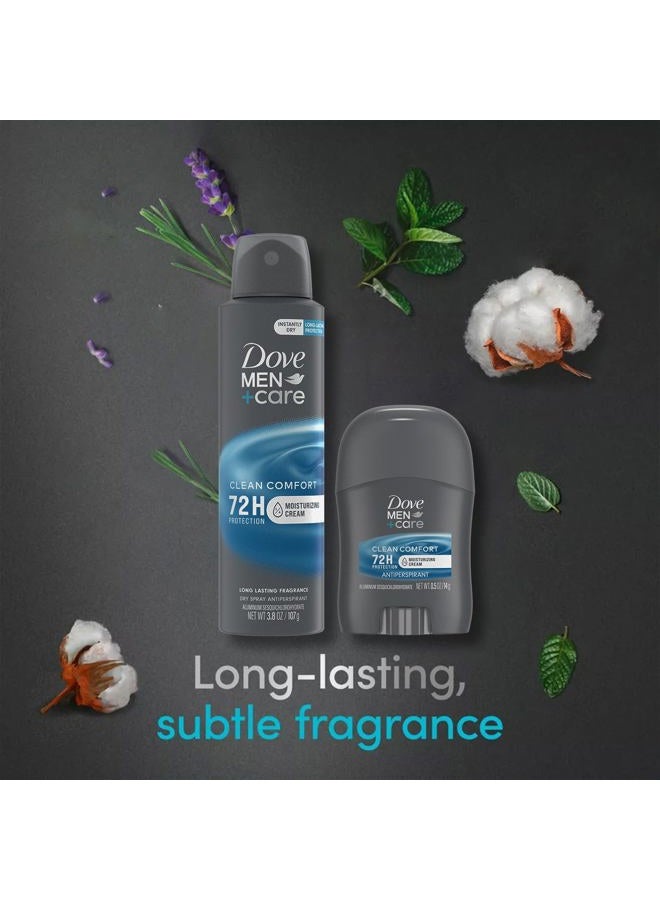 Dove Men + Care Clean Comfort Spray Deodorant & Antiperspirant 150ml / 3.8 Ounce,(4 Pack) - Image 4