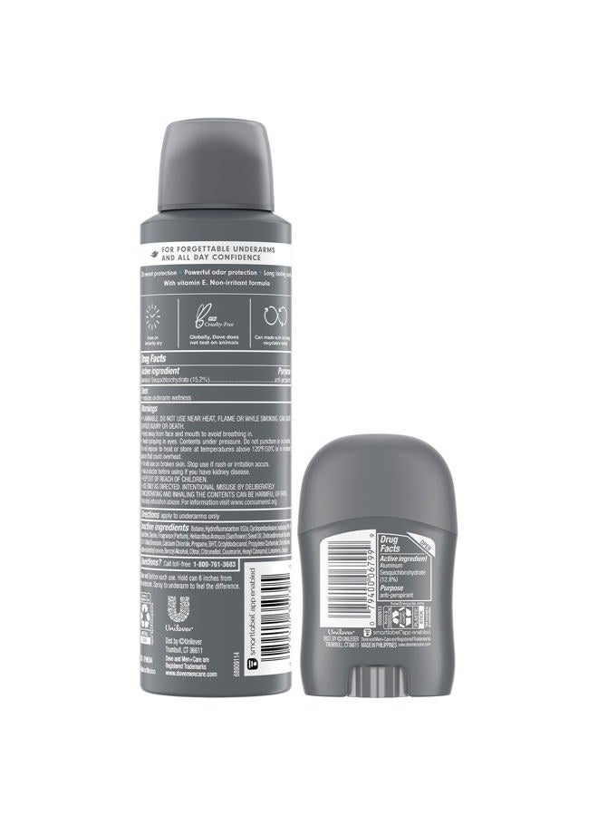 Dove Men + Care Clean Comfort Spray Deodorant & Antiperspirant 150ml / 3.8 Ounce,(4 Pack) - Image 2