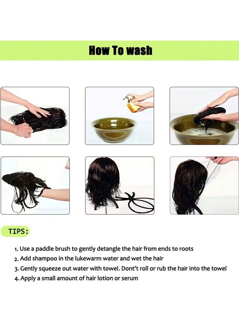 3-Piece African braids Hair Extension,Crochet Braiding Hair Extensions Synthetic Braiding Hair High Temperature Synthetic Fiber Braiding Hair - Image 4