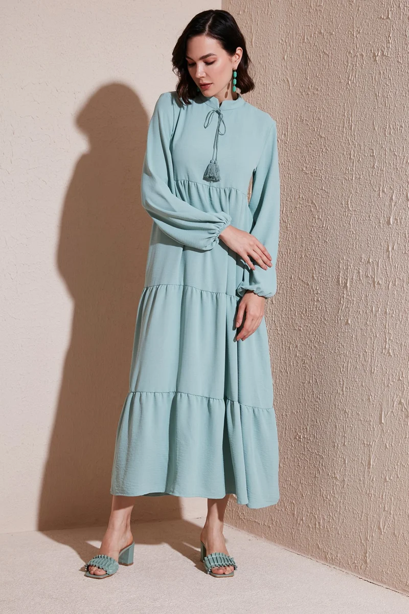 Lela Tiered Midi Dress