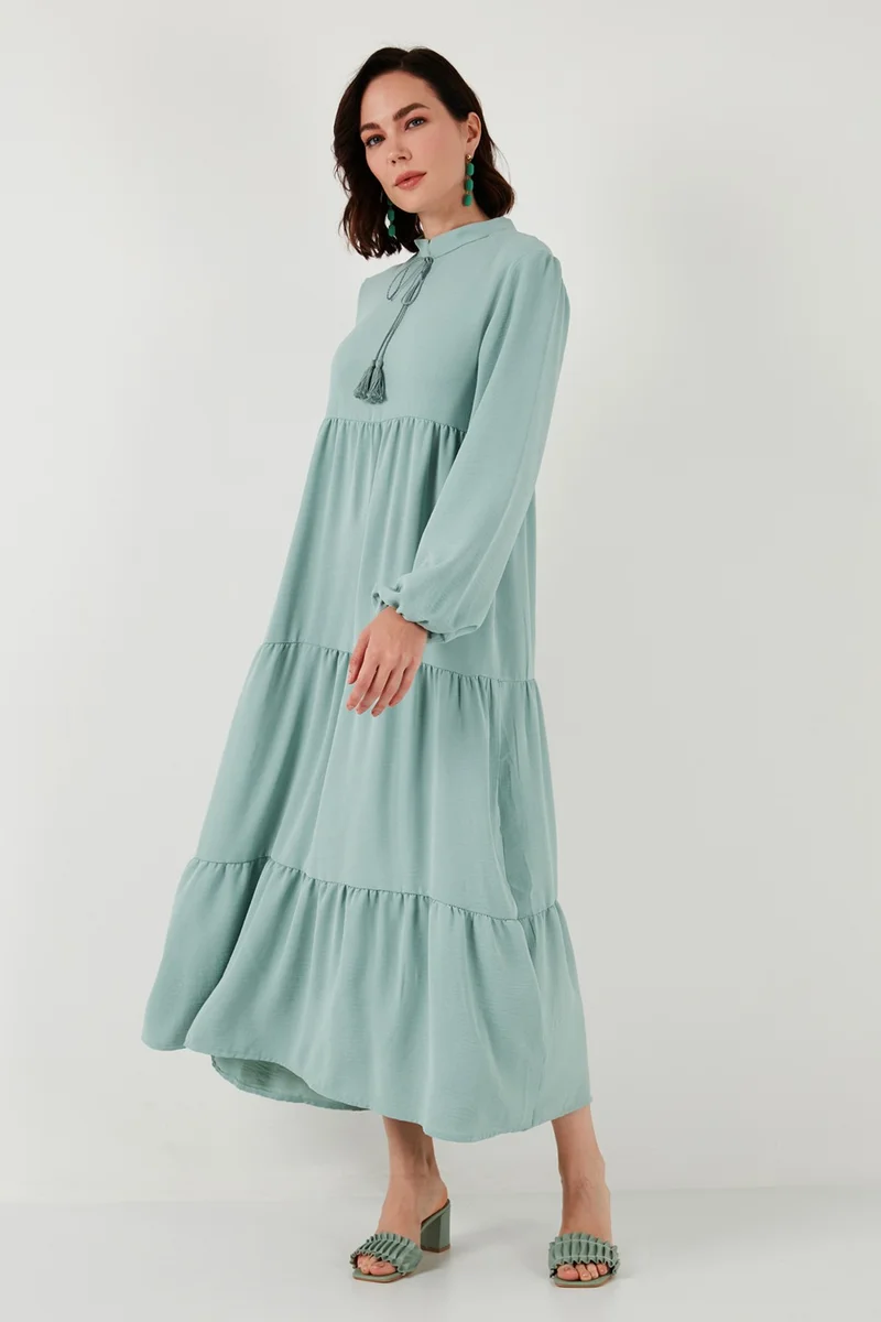Lela Tiered Midi Dress