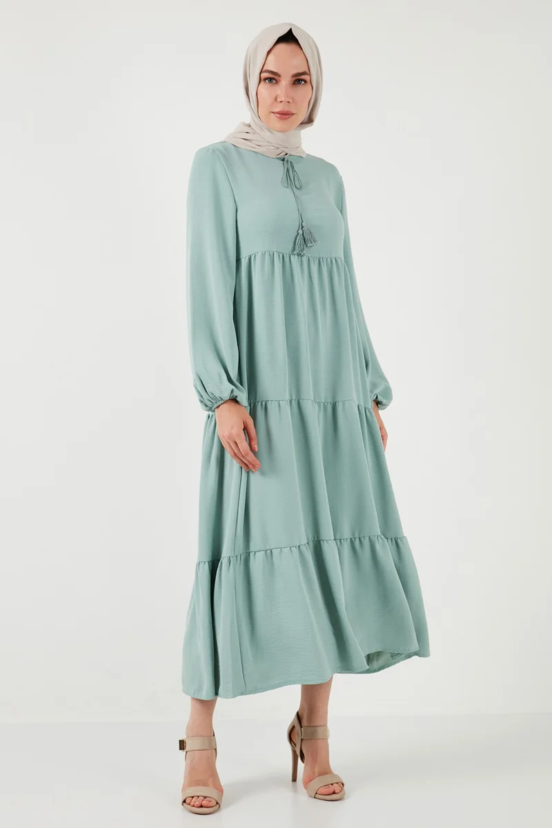Lela Tiered Midi Dress