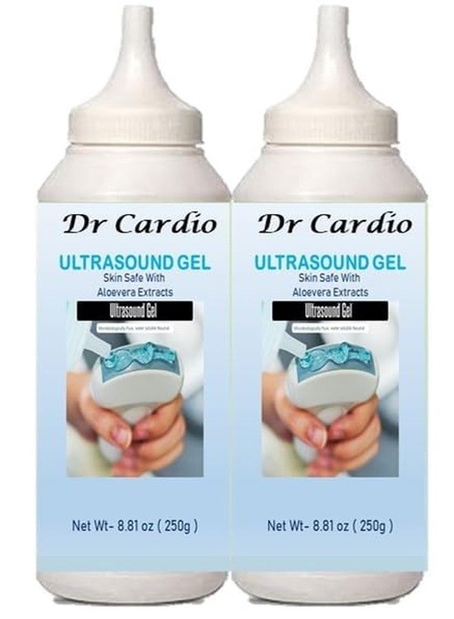 Dr Cardio جل دكتور كارديو لتخطيط القلب بالموجات فوق الصوتية، حاصل على شهادتي CE وISO، تم اختباره ميكروبيولوجيًا، يحتوي على خلاصة الصبار لنقل الموجات فوق الصوتية | قياس كثافة الموجات فوق الصوتية | دوبلر | تصوير بالموجات فوق الصوتية | زجاجة علاج طبيعي وعبوة إعادة تعبئة - Image 1