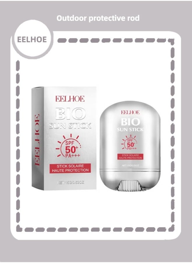 EELHOE Stick Solaire Haute Protection, Sunscreen, SPF 50+, 15g - Image 1