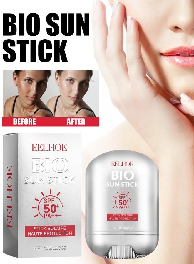 EELHOE Stick Solaire Haute Protection, Sunscreen, SPF 50+, 15g - Image 2