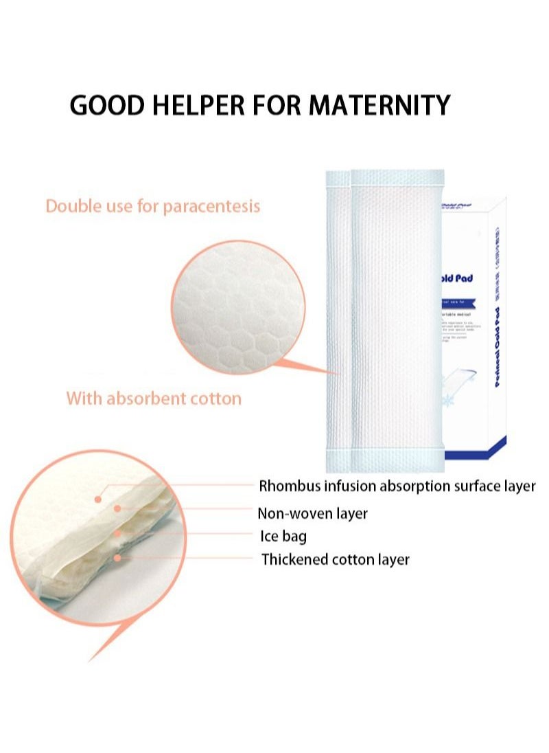 Aikanbo - Pack of 2-Instant Postpartum Pads for Women After Birth - Ice Packs for Postpartum Care - Postpartum Absorbent Perineal Ice Maxi Pads - Image 1