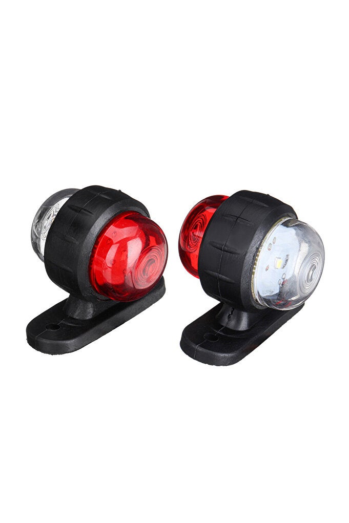 ريحني 2 قطعة، 1/2 قطعة، أضواء مقطورة شاحنة 12 فولت 24 فولت، مصباح موضع جانبي LED، مصابيح إزالة الشاحنات والجرار - Image 3