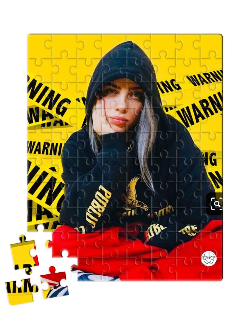 Reeman Design Puzzle printed with Billie Eilish design 