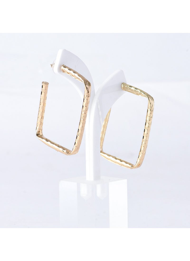Akher el Ankoud Round Hoop Earrings  - Image 1