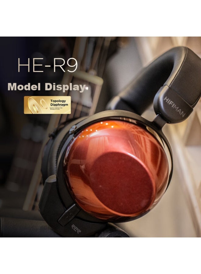 Hifiman He-r9 Wired Edition, Closed-back Over-ear Hifi Music Headphones With Dynamic Driver And Membrane - Image 1