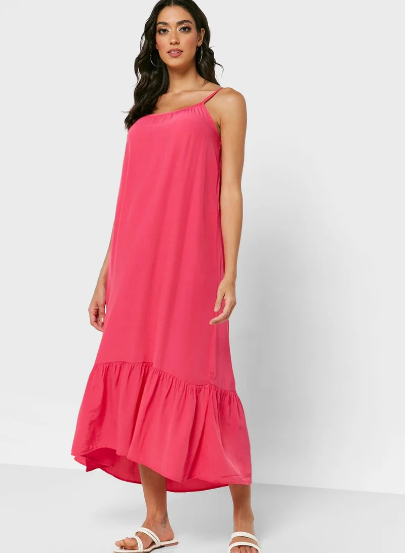 ONLY Strappy Tiered Dress