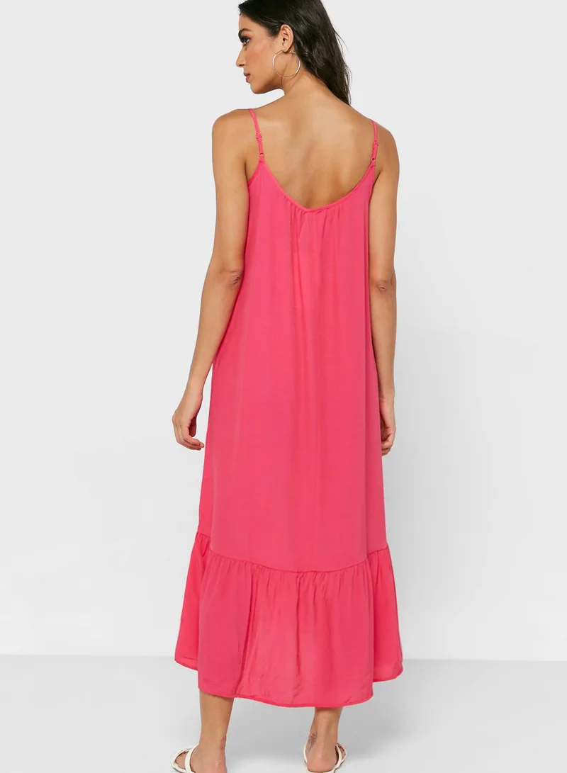 ONLY Strappy Tiered Dress