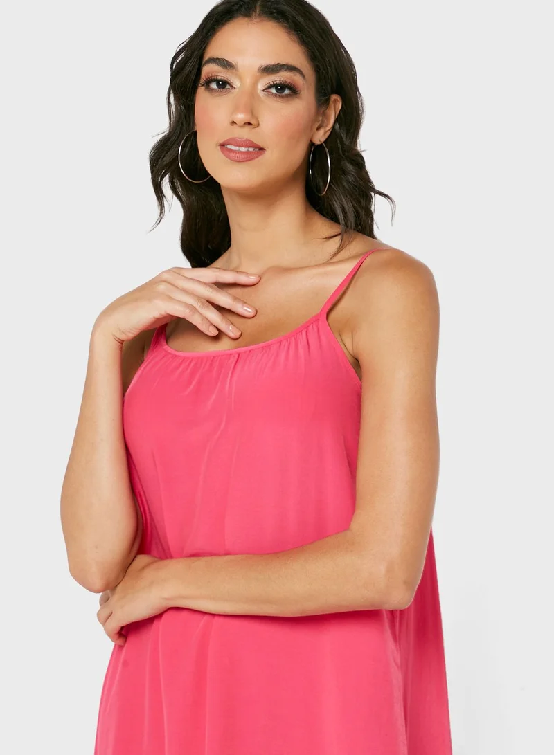 ONLY Strappy Tiered Dress
