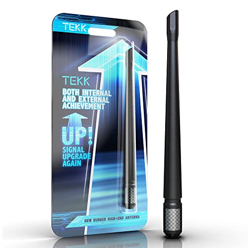 TEKK Carbon Fiber Short Antenna Compatible with Chevy Silverado 1500 2007-2025/7.9 Inches Premium Flexible Rubber/Designed for Enhance FM/AM Radio Signal Reception - Image 1