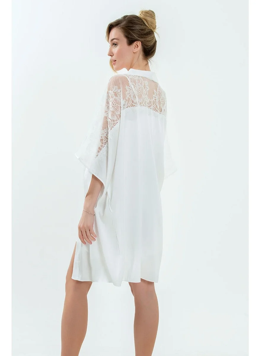 ماجيك فورم Satin Cowl Slip Dress